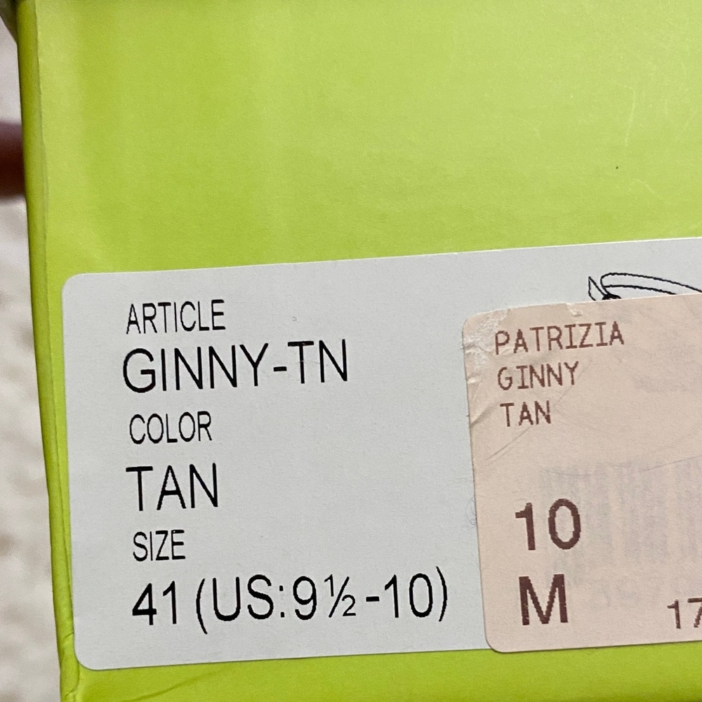 Patrizia Womens Sz 9.5 - sz 10 M Ginny Tan Cutout Wedge open toe sandals NIB ¥ - Picture 13 of 15